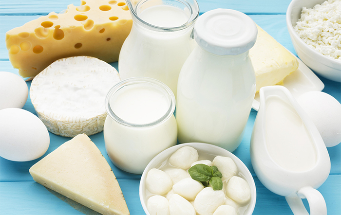 Derivados lácteos registram alta com menor disponibilidade interna
