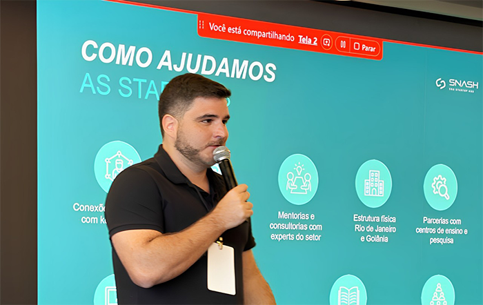 SNASH foi destaque em evento de inovação promovido pelo inovabra