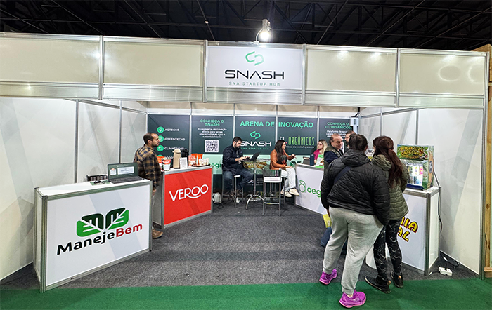 Arena de Inovação do SNASH foi sucesso na Bio Brazil Fair e da NaturalTech
