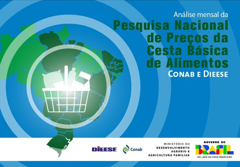 Agosto: Redução da Cesta Básica