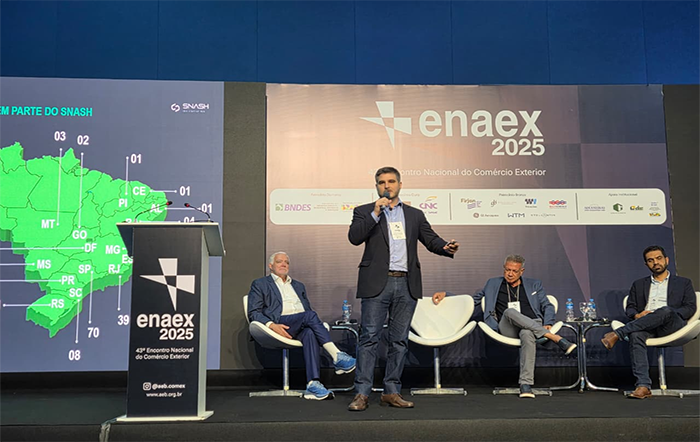 SNA e SNASH participam do Enaex 2025 em painel sobre AgroTech e Comércio Exterior