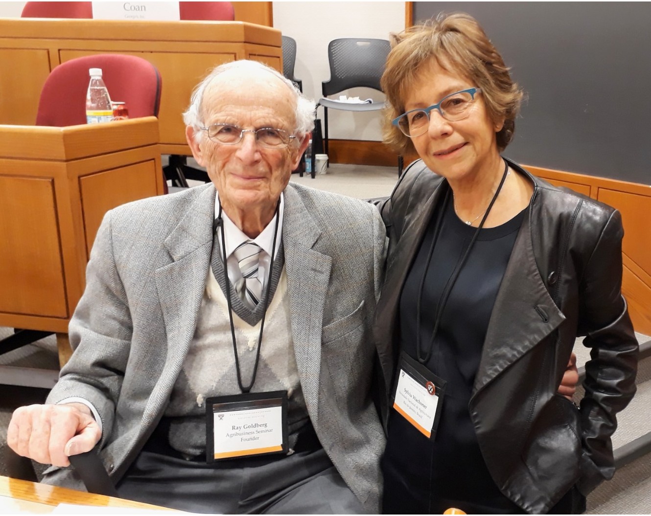 Professor Ray Goldberg. Por Sylvia Wachsner 