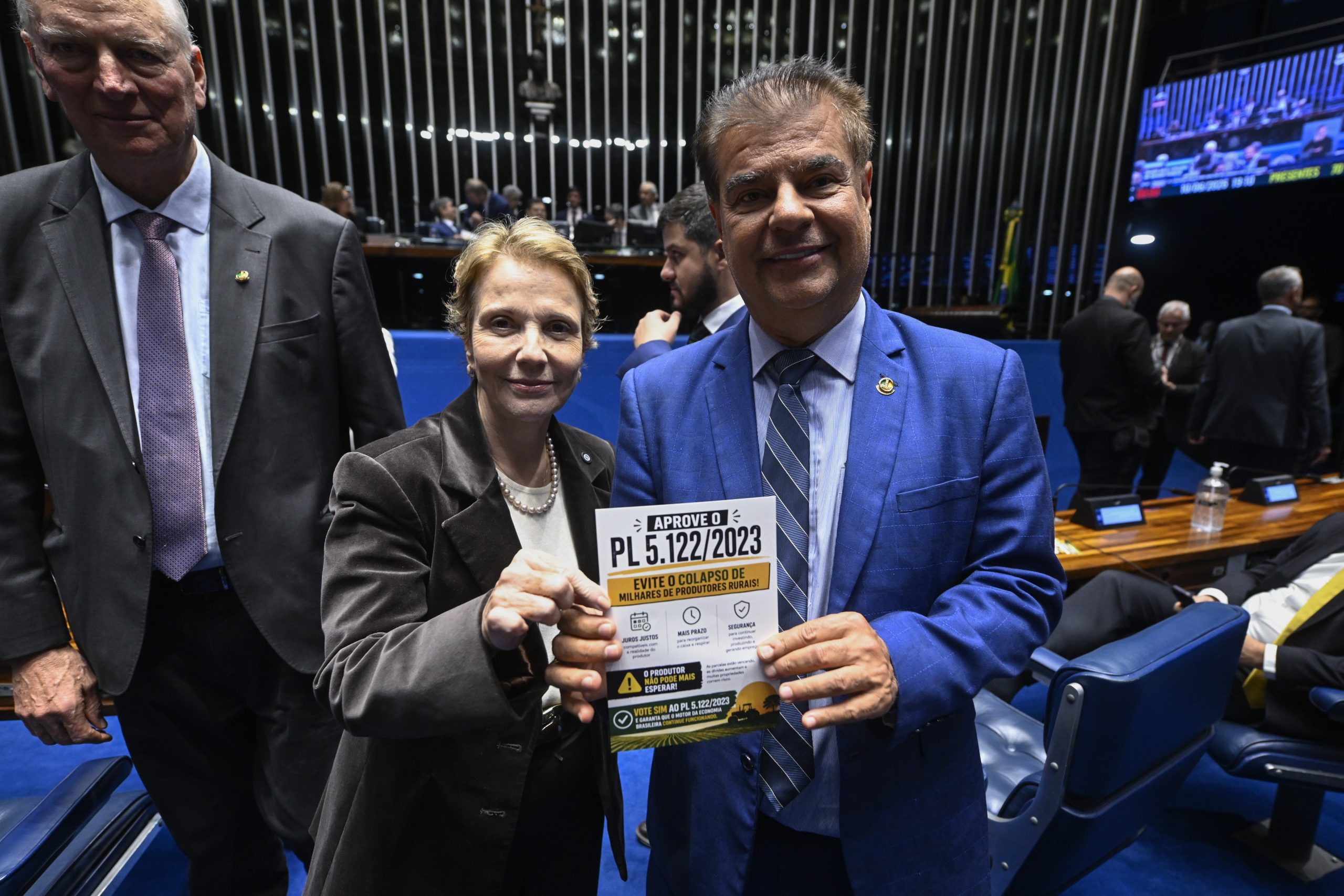 Em importante vitória do setor, Senado aprova projeto que renegocia dívidas dos produtores rurais