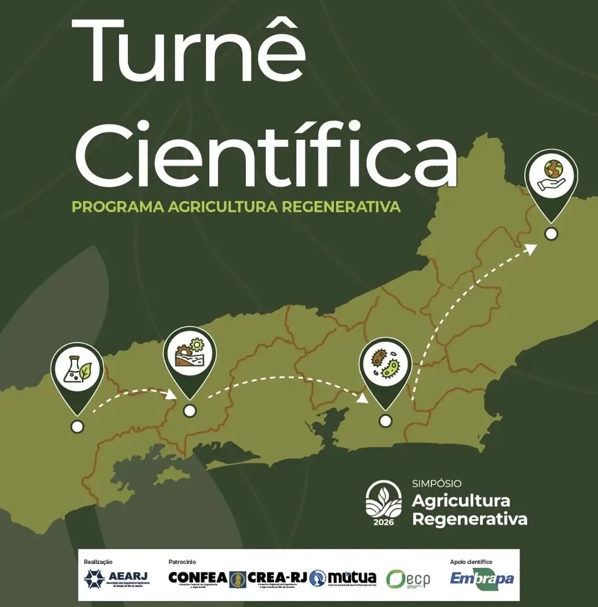A Ciência vai percorrer o Estado do Rio de Janeiro!