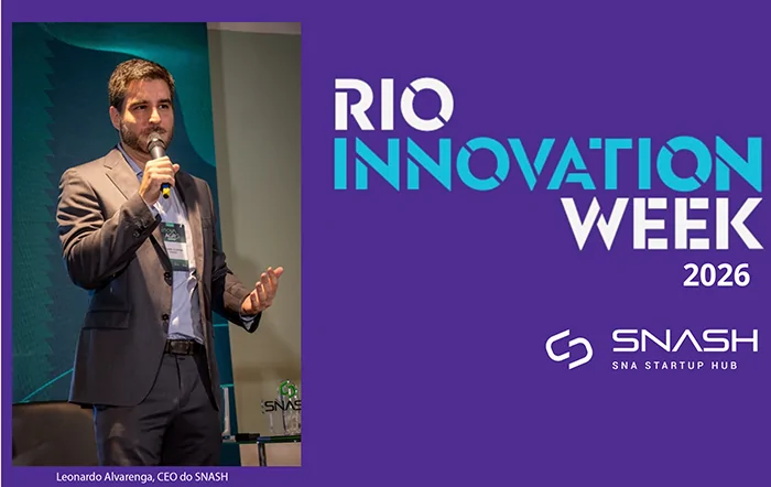 SNASH participa do Rio Innovation Week 2026 com palestra e pitches de Agtechs