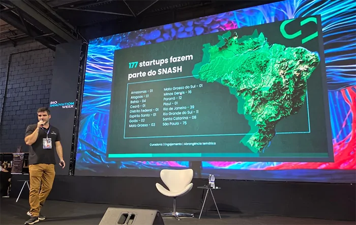 SNASH ministra palestra e leva quatro startups da sua Rede ao Rio Innovation 2026